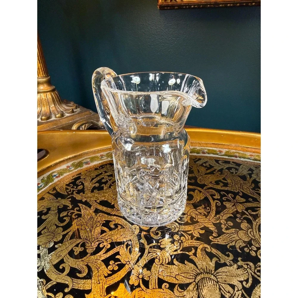 Vintage Neiman Marcus Lead Crystal Creamer‎ Pitcher